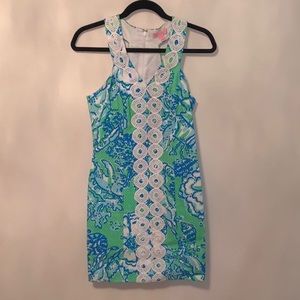 Blue and Green Lily Pulitzer Dress